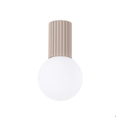 Sollux Lighting Plafon HALO taupe IP44