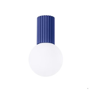 Sollux Lighting Plafon HALO ultramaryna IP44