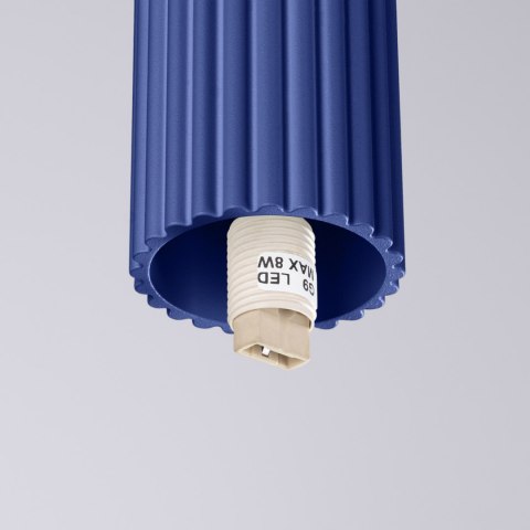 Sollux Lighting Plafon HALO ultramaryna IP44