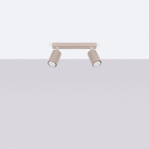 Sollux Lighting Plafon KARBON 2 taupe