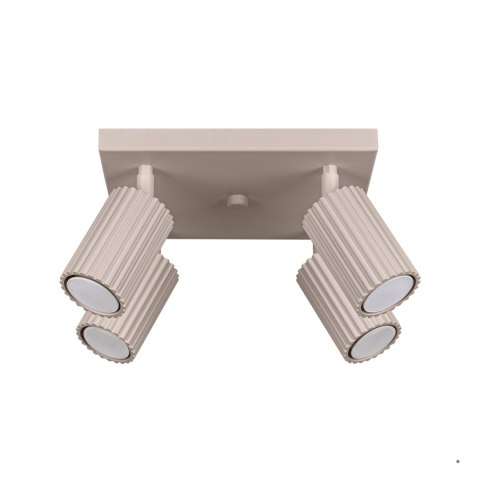 Sollux Lighting Plafon KARBON 4 taupe