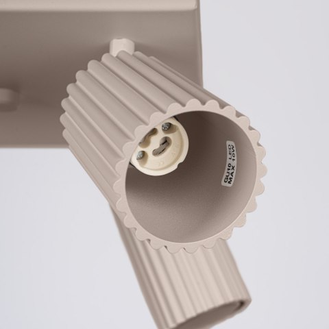 Sollux Lighting Plafon KARBON 4 taupe