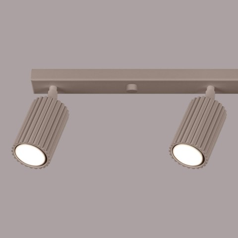 Sollux Lighting Plafon KARBON 4L taupe
