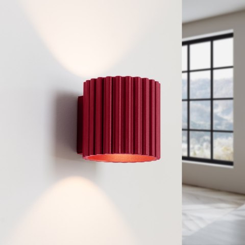 Sollux Lighting Kinkiet AURA burgund G9