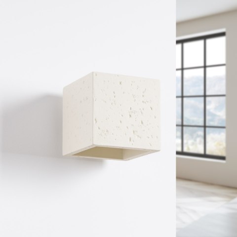 Sollux Lighting Kinkiet QUAD beton beżowy