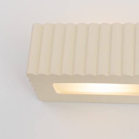 Sollux Lighting Kinkiet ceramiczny RIGATA beżowy