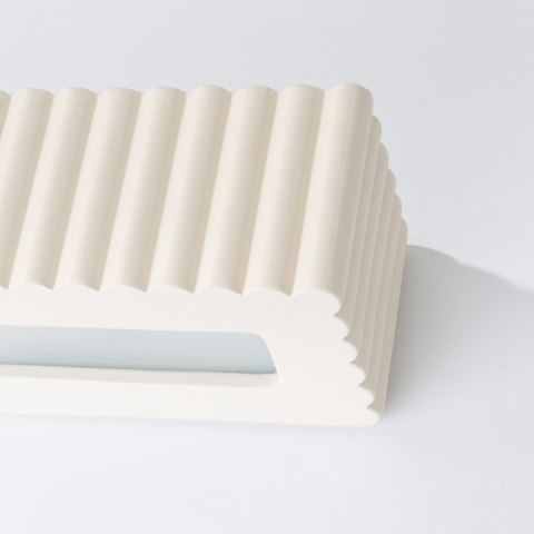 Sollux Lighting Kinkiet ceramiczny RIGATA beżowy