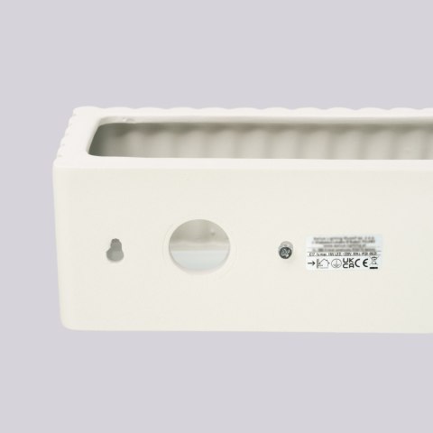 Sollux Lighting Kinkiet ceramiczny RIGATA beżowy