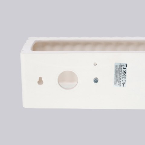 Sollux Lighting Kinkiet ceramiczny RIGATA biały