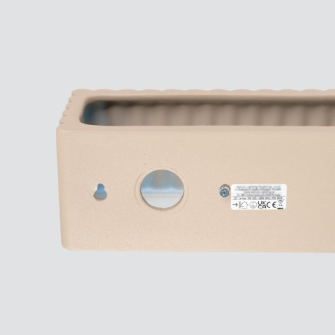 Sollux Lighting Kinkiet ceramiczny RIGATA taupe