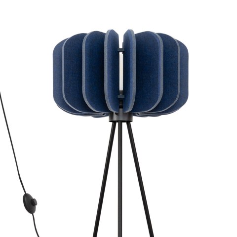 Sollux Lighting Lampa podłogowa MULA 45 granatowa