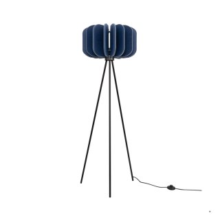 Sollux Lighting Lampa podłogowa MULA 45 granatowa