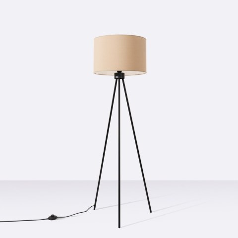 Sollux Lighting Lampa podłogowa NEVIA taupe