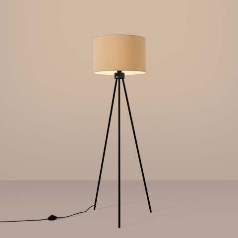 Sollux Lighting Lampa podłogowa NEVIA taupe