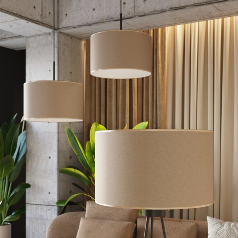 Sollux Lighting Lampa podłogowa NEVIA taupe