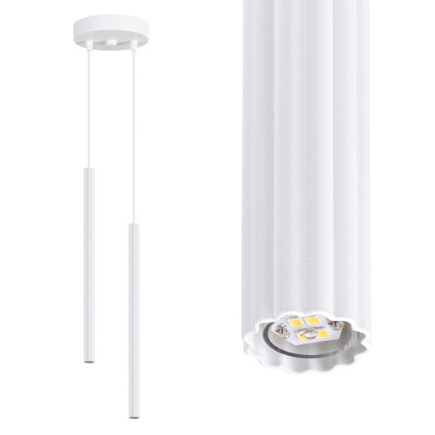 Sollux Lighting Lampa wisząca ARCHE 2P biała