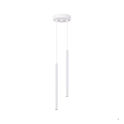Sollux Lighting Lampa wisząca ARCHE 2P biała