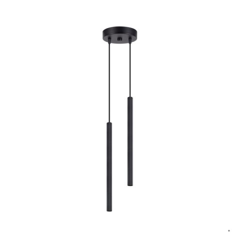 Sollux Lighting Lampa wisząca ARCHE 2P czarna