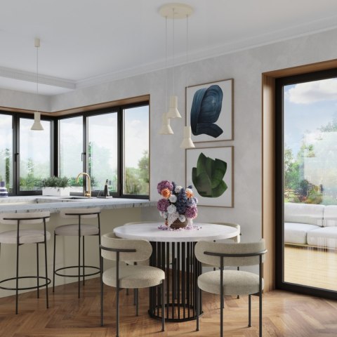 Sollux Lighting Lampa wisząca ESTRIA 1 beżowa