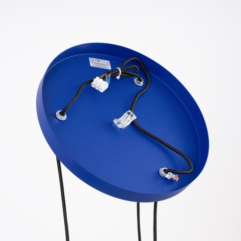 Sollux Lighting Lampa wisząca ESTRIA 3P biała/ultramaryna