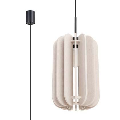 Sollux Lighting Lampa wisząca MULA 27 beżowa