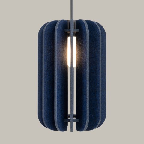 Sollux Lighting Lampa wisząca MULA 27 granatowa