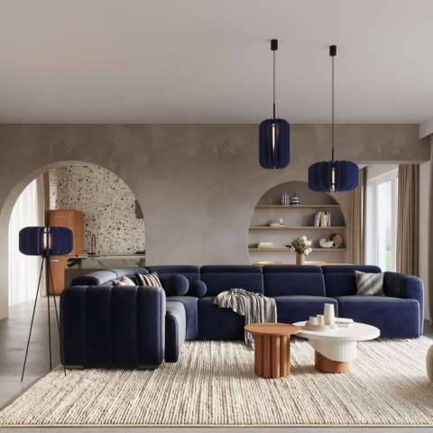 Sollux Lighting Lampa wisząca MULA 27 granatowa