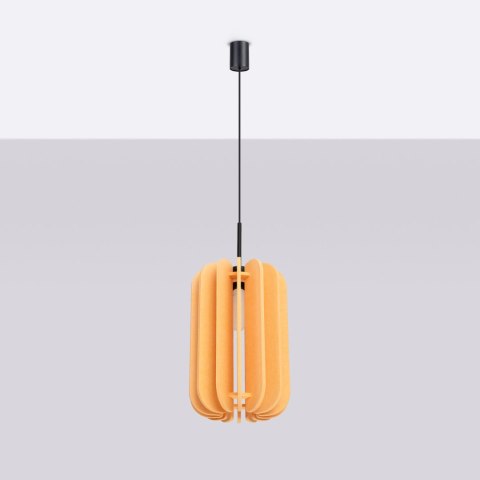 Sollux Lighting Lampa wisząca MULA 27 żółta