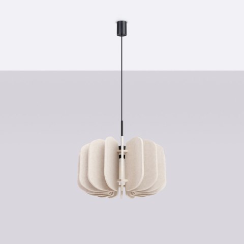Sollux Lighting Lampa wisząca MULA 45 beżowa