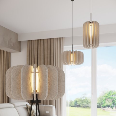 Sollux Lighting Lampa wisząca MULA 45 beżowa