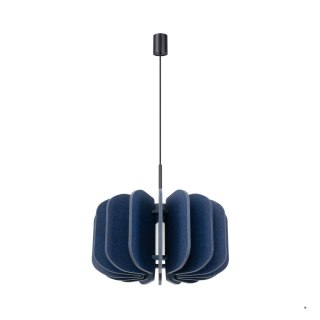 Sollux Lighting Lampa wisząca MULA 45 granatowa