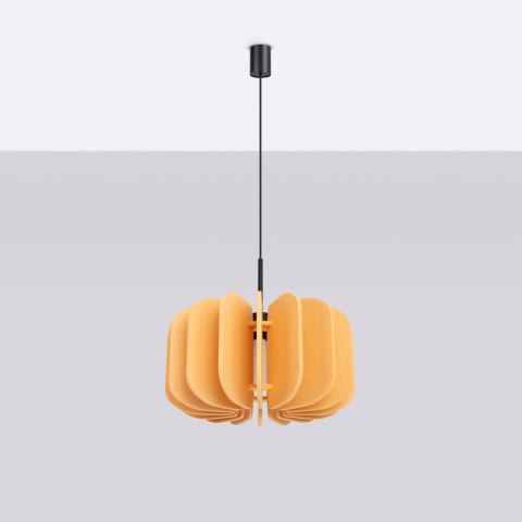 Sollux Lighting Lampa wisząca MULA 45 żółta