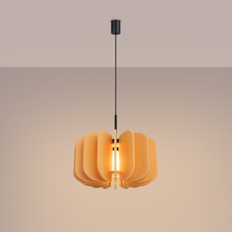 Sollux Lighting Lampa wisząca MULA 45 żółta