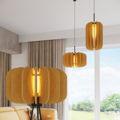Sollux Lighting Lampa wisząca MULA 45 żółta