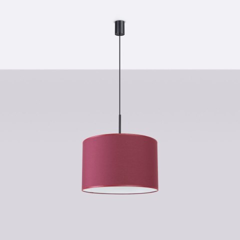 Sollux Lighting Lampa wisząca NEVIA burgund