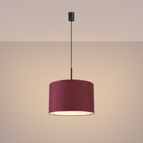 Sollux Lighting Lampa wisząca NEVIA burgund