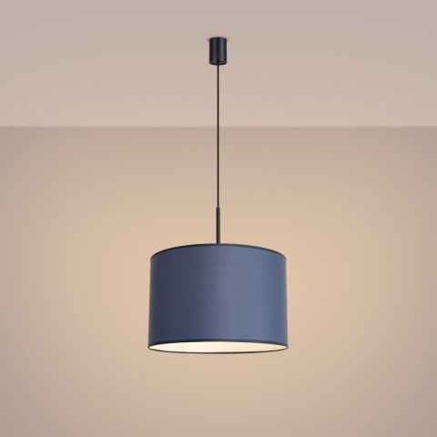 Sollux Lighting Lampa wisząca NEVIA granat