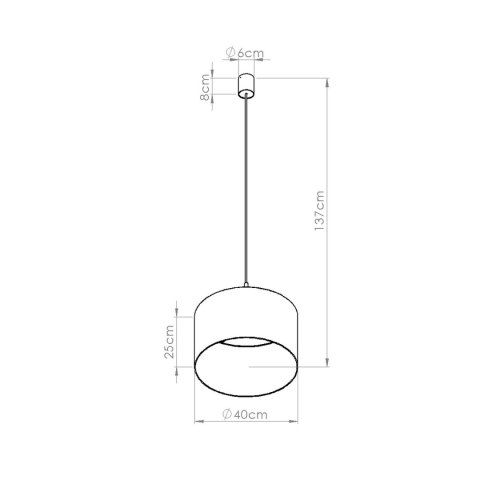 Sollux Lighting Lampa wisząca NEVIA marmur