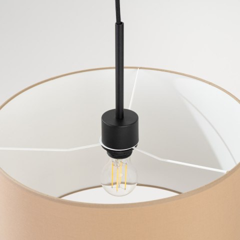 Sollux Lighting Lampa wisząca NEVIA taupe