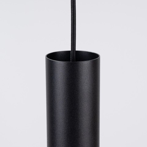 Sollux Lighting Lampa wisząca PELTA 1 czarna/beżowa