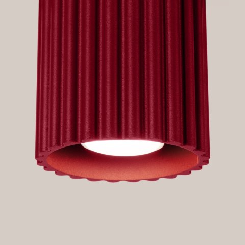 Sollux Lighting Plafon AURA 1 burgund GU10
