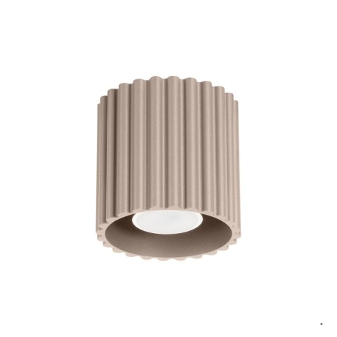 Sollux Lighting Plafon AURA 1 taupe GU10