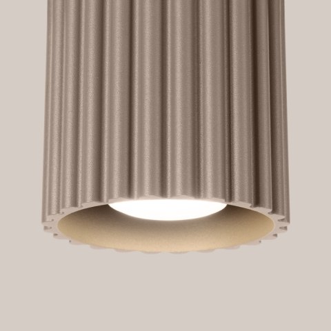 Sollux Lighting Plafon AURA 1 taupe GU10