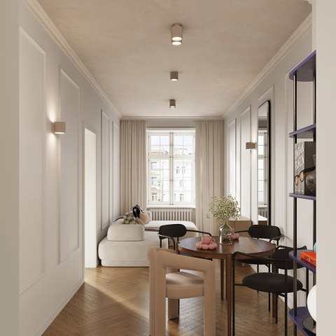 Sollux Lighting Plafon AURA 1 taupe GU10