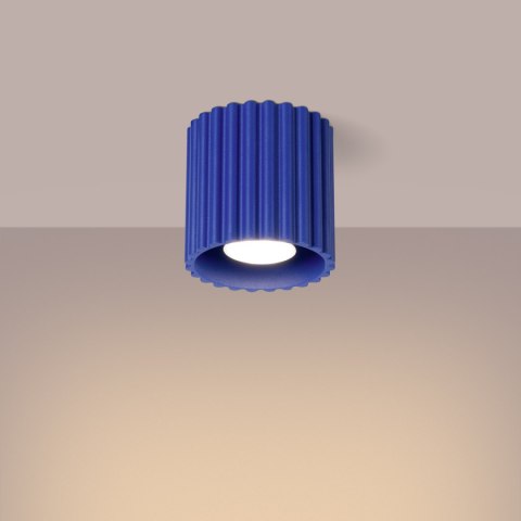 Sollux Lighting Plafon AURA 1 ultramaryna GU10