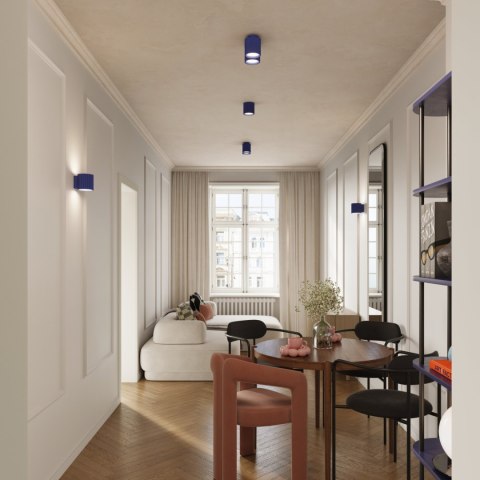 Sollux Lighting Plafon AURA 1 ultramaryna GU10