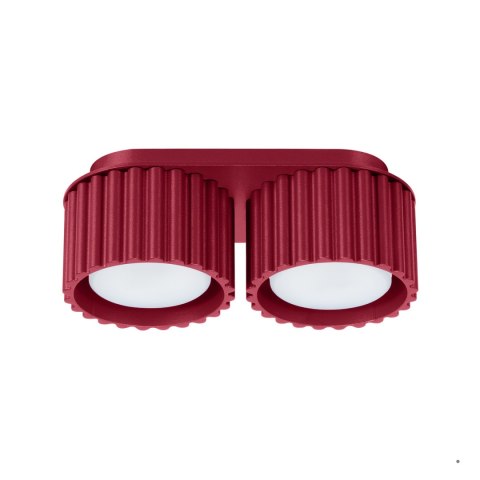 Sollux Lighting Plafon AURA 2 burgund Gx53