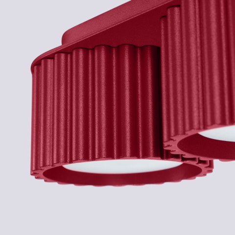 Sollux Lighting Plafon AURA 2 burgund Gx53