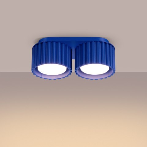 Sollux Lighting Plafon AURA 2 ultramaryna Gx53