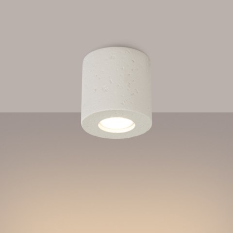 Sollux Lighting Plafon ORBIS beton beżowy